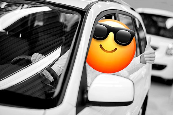 happy face driver